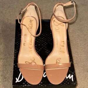 Womens Sam Edelman Patti - Nude Patent